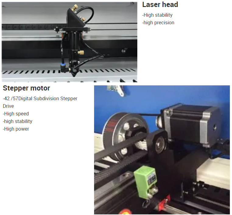 AKTEK 6040 6090 Laser Rubber Stamp Making  Engraving Machine