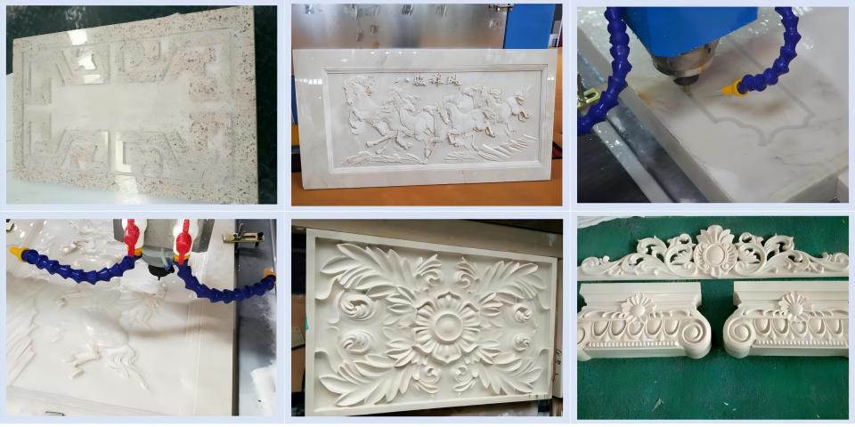 1325 1530 Double Heads Stone Marble Engraving Carving CNC Router