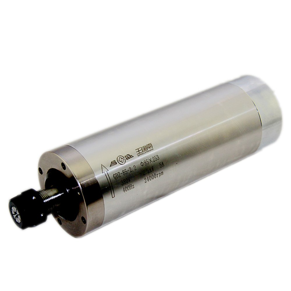 2.2 KW Water Cooled Spindle With Inverter Router CoolerCNC Spindle Water Spindle Bearing CNC